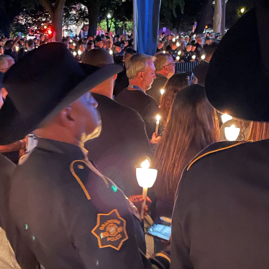 peace officers memorial vigil 2024