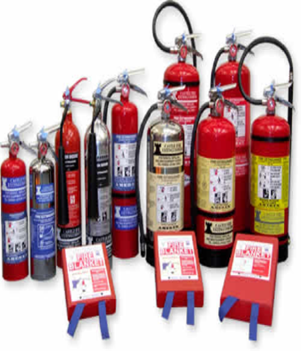 Photo of fire extinguishers