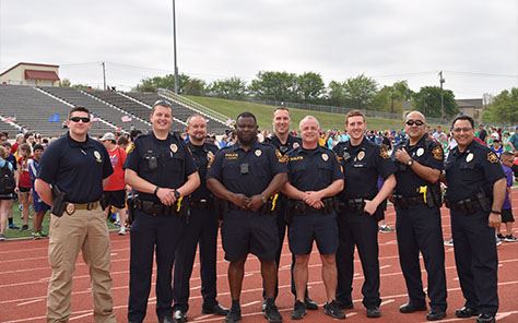 special olympics group