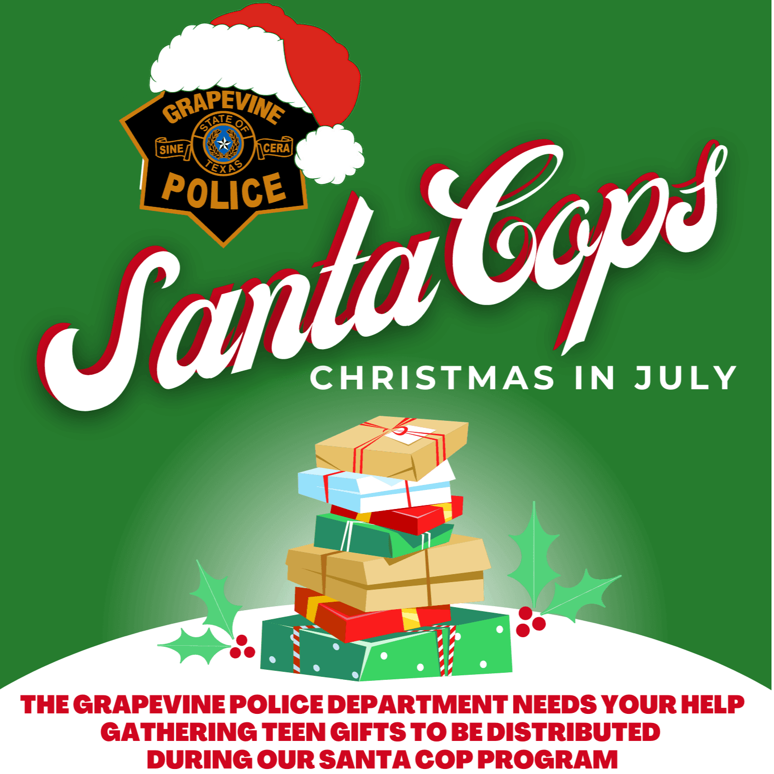 Santa Cops Flyer 2