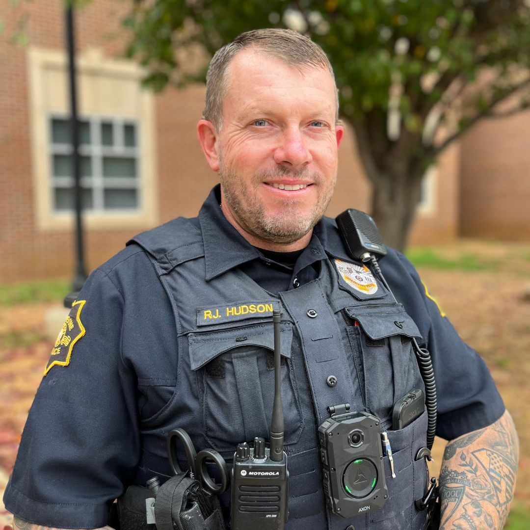 GPD officer RJ Hudson portrait