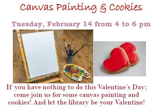Canvas Painting And Cookies