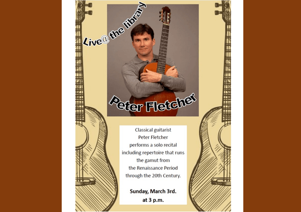 Classical Guitarist Peter Fletcher