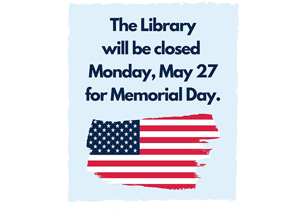 LibraryMemorialDay2019
